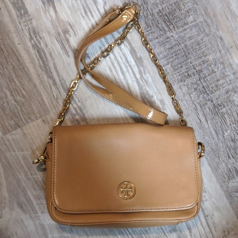 Tory Burch Robinson Chain Mini Crossbody Bag